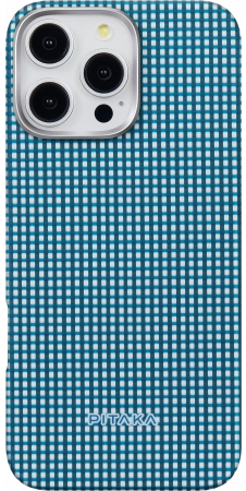 Чехол для iPhone 16 Pro Pitaka Ultra Slim Case - Ocean Blue 250_100_770113