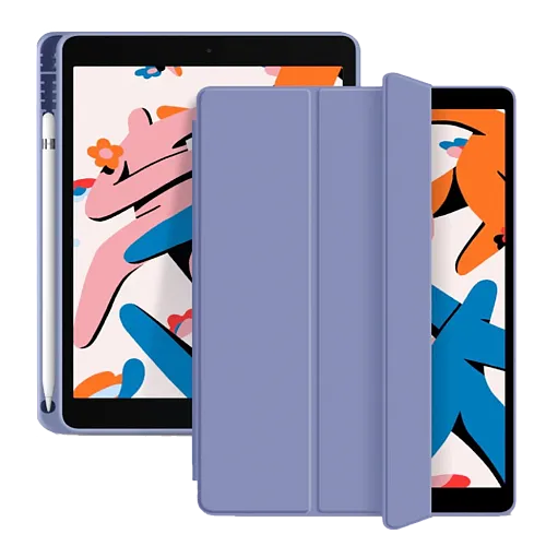 Чехол-книжка для iPad Pro 12.9 Gurdini Milano Series Lavender 250_100_707866