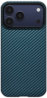 Чехол для iPhone 17 Pro Max Pitaka Edge PitaTap Ultra Slim Case - Black/Blue 500_191_770249