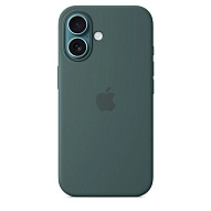 Чехол для iPhone 16 Silicone Case with MagSafe - Lake Green 500_191_761946