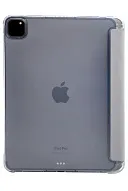 Прозрачный чехол-книжка для iPad Pro 12.9 с тройным загибом Серый 500_191_121729
