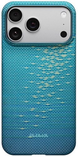 Чехол для iPhone 17 Pro Max Pitaka Edge PitaTap Ultra Slim Case - Lucid Blue 250_100_770162
