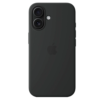 Чехол для iPhone 16 Silicone Case with MagSafe - Black 400_400_642241