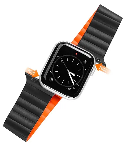 Ремешок для Apple Watch 42 мм / 44 мм / 45 мм DD Strap, Chain Version Black 250_100_117657