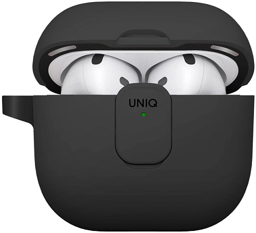 Чехол для AirPods 4 Uniq Clyde - Charcoal/Dark Grey 250_100_623833