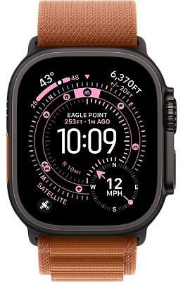 Часы Apple Watch Ultra 3 49mm Titanium Case Black / Alpine Loop Terra Cotta S 400_400_640927