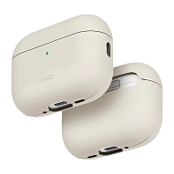 Кожаный чехол для AirPods Pro 3 Uniq Lyden VEX Vegan Leather - Clay 500_191_623703