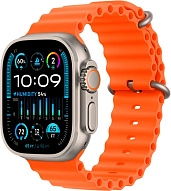 Часы Apple Watch Ultra 2 49mm Titanium Case GPS+Cellular Ocean Band Orange 500_191_640788