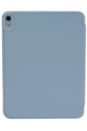 Чехол-книжка для iPad Air 4/5 10.9 3 загиба силиконовый с рамкой Голубой 250_100_125569