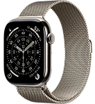 Часы Apple Watch Series 11 46mm Titanium Case Milanese Loop Natural M/L 250_100_640056