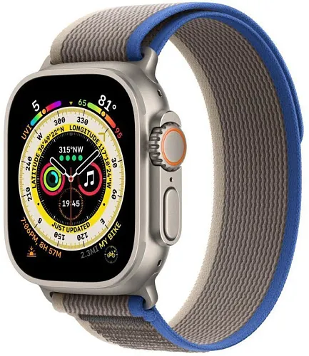Ремешок Apple Watch Ultra 49 мм Trail Loop Blue/Gray S/M 250_100_117628