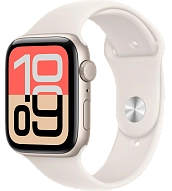Часы Apple Watch Series SE 3 44mm Aluminium Case GPS Sport Band Starlight S/M 500_191_640605