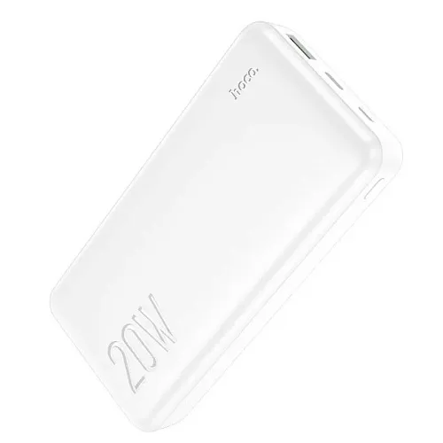 Внешний аккумулятор с быстрой зарядкой HOCO J87A 20000mAh Белый 250_100_119096