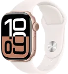Часы Apple Watch Series 10 46mm Rose Gold Aluminium Case GPS Sport Band Light Blush M/L 250_100_639889