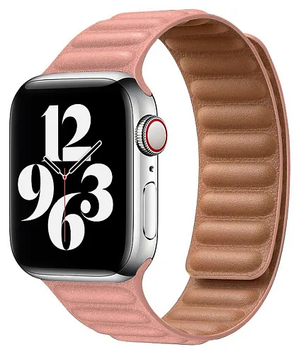 Ремешок из эко-кожи для Apple Watch 38/40/41 мм с магнитной застежкой, Pink 250_100_117681