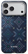 Чехол для iPhone 17 Pro Pitaka Threads of Winter PitaTap Ultra Slim Case - Navy 500_191_762020