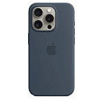 Чехол Apple iPhone 15 Pro Max Silicone Case with MagSafe -  Storm Blue 250_100_761703