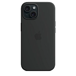 Чехол для iPhone 15 Silicone Case with MagSafe - Black 250_100_761882