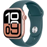 Часы Apple Watch Series 10 46mm Rose Gold Aluminium Case GPS Sport Band Lake Green M/L 250_100_639885