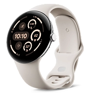 Часы Google Pixel Watch 3 45mm WiFi Polished Silver Case/Porcelain 500_191_641122