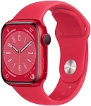 Часы Apple Watch Series 8 45mm Aluminum Case GPS Sport Band Red M/L 250_100_640136
