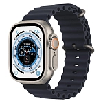 Часы Apple watch Ultra 49mm Titanium Case GPS+Cellular Ocean Band Midnight 250_100_641059