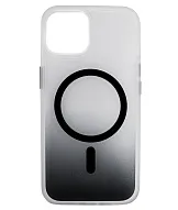 Чехол для iPhone 14 Plus с MagSafe матовый градиент Черный 500_191_124041