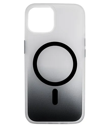 Чехол для iPhone 14 Plus с MagSafe матовый градиент Черный 250_100_124041