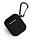 Чехол для AirPods 2 Gurdini Soft Touch - Черный 42_42_313306