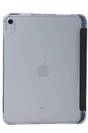 Прозрачный чехол-книжка для iPad 10 с тройным загибом Черный 500_191_121629