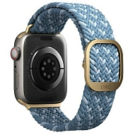 Ремешок Uniq Aspen DE для Apple Watch 41/40/38 мм - Blue 500_191_644285