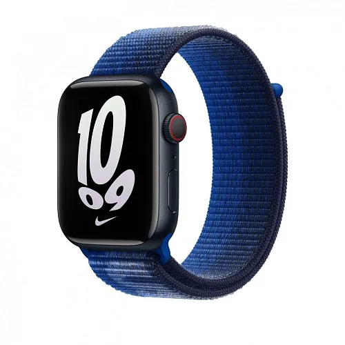 Ремешок Apple Watch 41 мм Nike Sport Loop Game Royal/Midnight Navy 250_100_150215