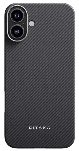 Чехол для iPhone 16 Pitaka Ultra Slim Case - Black 250_100_534365