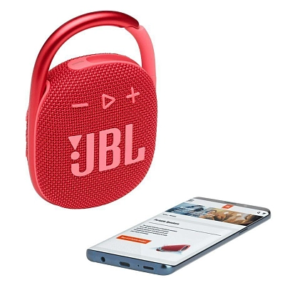 Портативная колонка JBL Clip 4 Red 400_400_630473