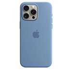 Чехол для iPhone 15 Pro Silicone Case with MagSafe - Winter Blue 250_100_761879