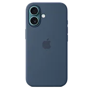 Чехол для iPhone 16 Silicone Case with MagSafe - Denim 500_191_761943