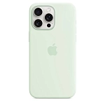 Чехол для iPhone 15 Pro Max Silicone Case with MagSafe - Soft Mint 250_100_761870