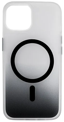 Чехол для iPhone 14 с MagSafe матовый градиент Черный 250_100_534271