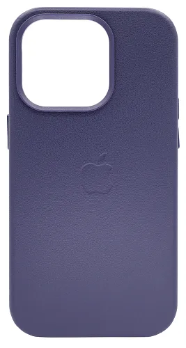 Чехол для iPhone 14 Pro Max кожаный с MagSafe Фиолетовый 250_100_761845