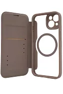 Чехол-книжка DD Skin X Pro с MagSafe для iPhone 14 Plus Бежевый 500_191_125284