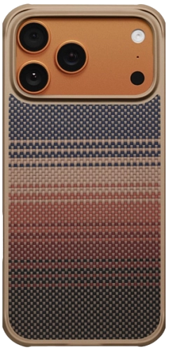 Чехол для iPhone 17 Pro Max Pitaka Aramid ProGuard - Sunset 250_100_770148