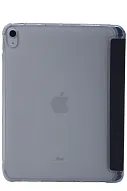 Прозрачный чехол-книжка для iPad 10 с тройным загибом Темно-синий 500_191_121624