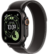 Часы Apple Watch Ultra 3 49mm Titanium Case Black / Trail Loop Black/Charcoal S/M 500_191_640901