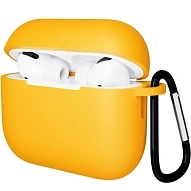 Чехол для AirPods Pro 3 Gurdini Soft Touch - Оранжевый 500_191_551759