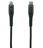 Кабель Usams USB-C/Lightning усиленный 1.2м (зеленый) 500_191_339439