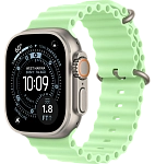 Часы Apple Watch Ultra 3 49mm Titanium Case Natural / Ocean Band Neon Green 250_100_640958