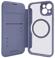 Чехол-книжка DD Skin X Pro с MagSafe для iPhone 14 Фиолетовый 500_191_535179