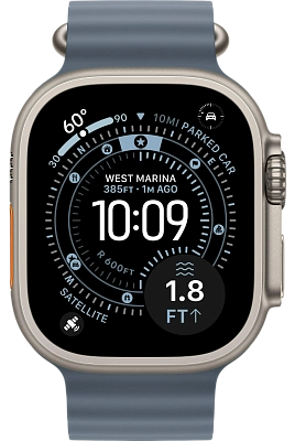 Часы Apple Watch Ultra 3 49mm Titanium Case Natural / Ocean Band Anchor Blue 400_400_640955
