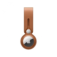 Кожаный брелок-подвеска Apple для AirTag Leather Loop Saddle Brown 500_191_660396