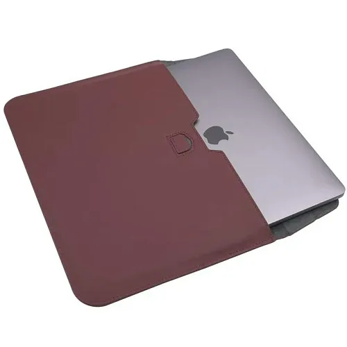 Кожаная сумка-чехол DDC Sleeve with Stand на MacBook 13/14.2 Коричневый 250_100_128146